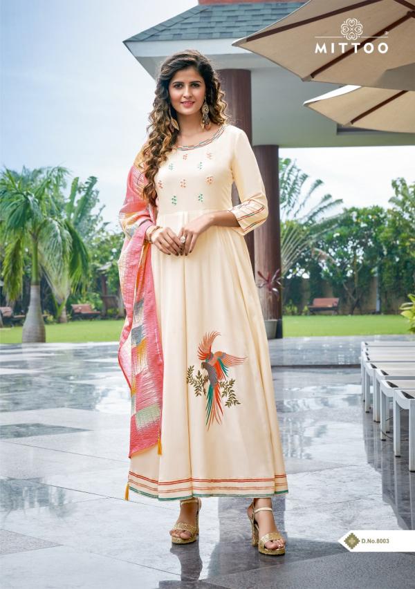 Mittoo Shangar Designer Wedding Wear Kurti With Dupatta 